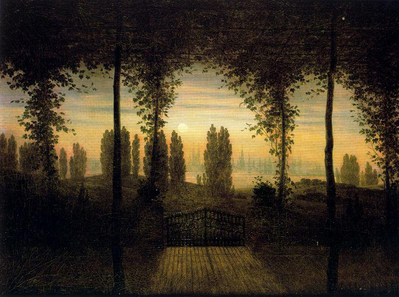 Caspar David Friedrich Picture in Remembrance of Johann Emanuel Bermer